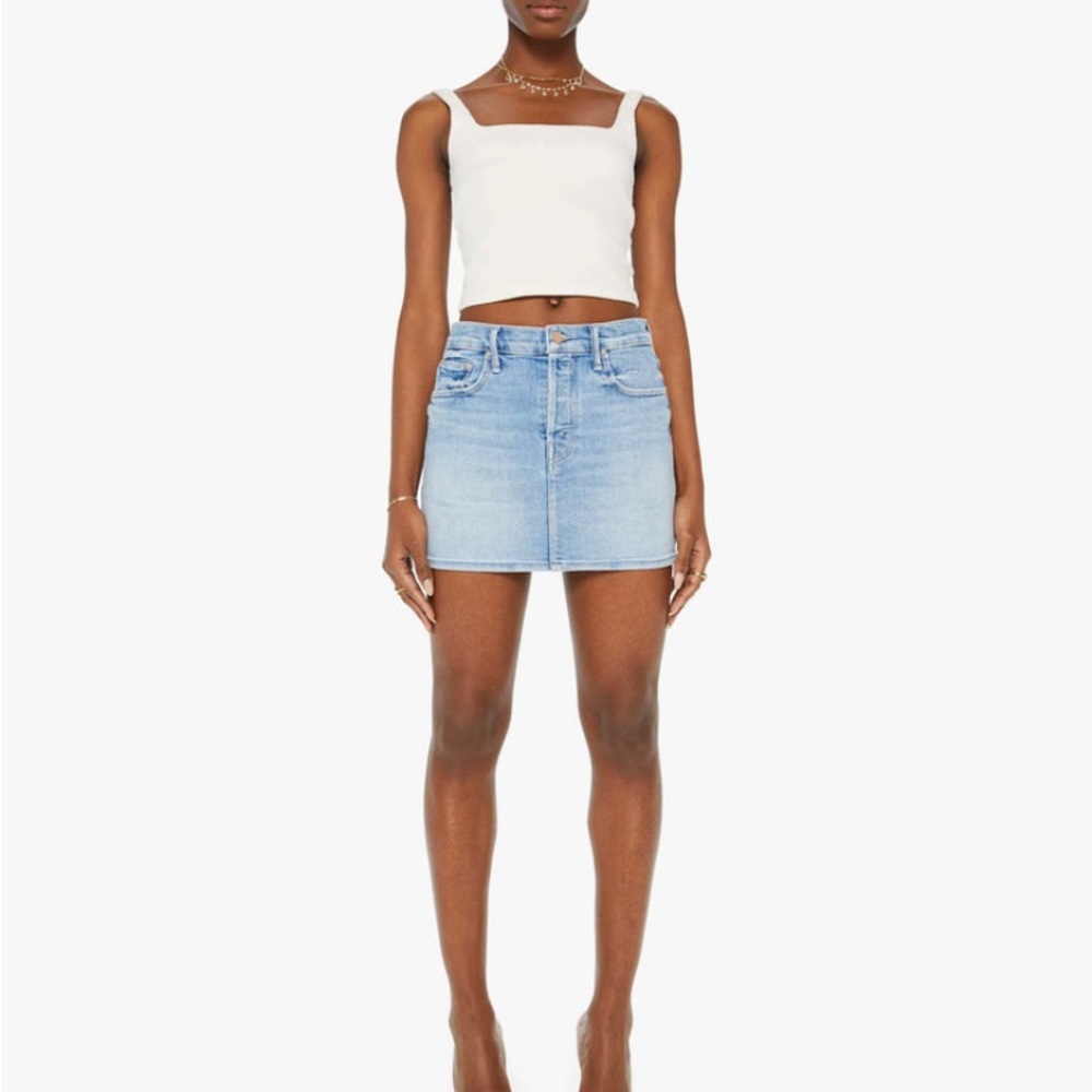 MOTHER denim skirt
